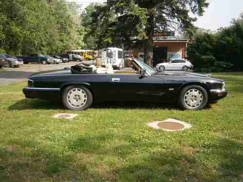 JAGUAR XJS CABRIO 1996 SCHWARZ 4.0L 6 CYLINDER MOTOR WERTSTEIGERUNGSPOTENZIAL