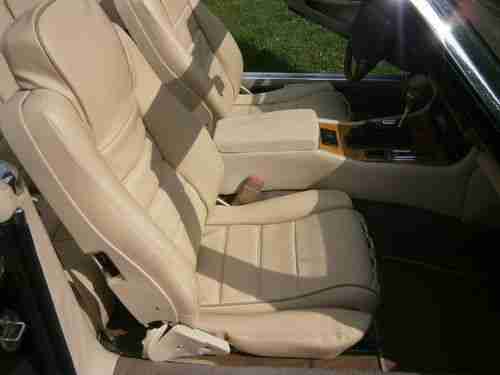 JAGUAR XJS CABRIO 1996 SCHWARZ 4.0L 6 CYLINDER MOTOR WERTSTEIGERUNGSPOTENZIAL