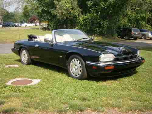 JAGUAR XJS CABRIO 1996 SCHWARZ 4.0L 6 CYLINDER