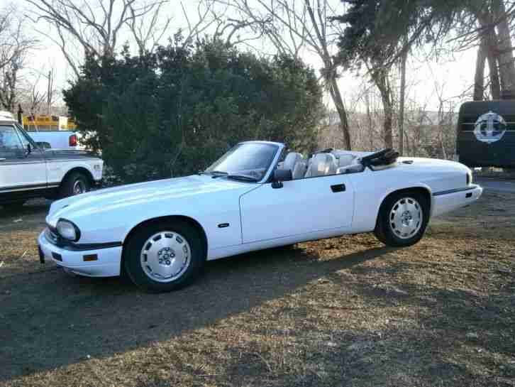 JAGUAR XJS CABRIO 1996 WEISS LETZTES MODELL DIESER BEAUTIFULEN BAUREIHE