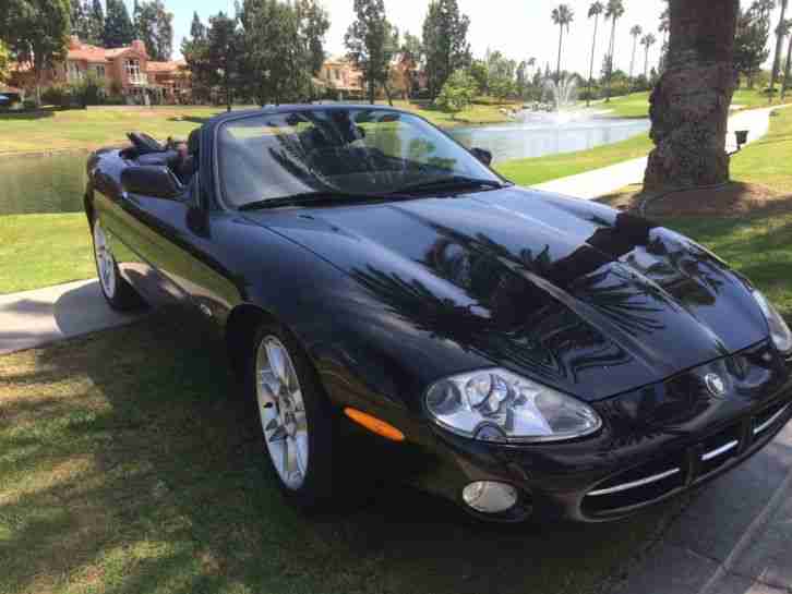 JAGUAR XK8 CABRIO Juli 2002 Schwarz Schwarz mit
