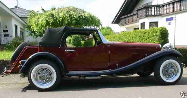 JBA FALCON GRAND TOURER 2+2 OLDTIMER CABRIO ROADSTER KLASSIKER H-ZULASSUNG