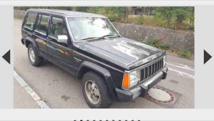 JEEP CHEROKEE PIONEER 4.0i Limited Edition 88 er!!