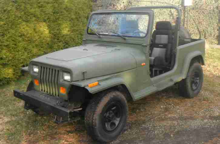 JEEP WRANGLER YJ 2.5L US MILITARY STYLE