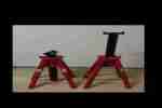 Jack stand Stuetzbock 2 pcs. Heavy Duty bis 10 to.