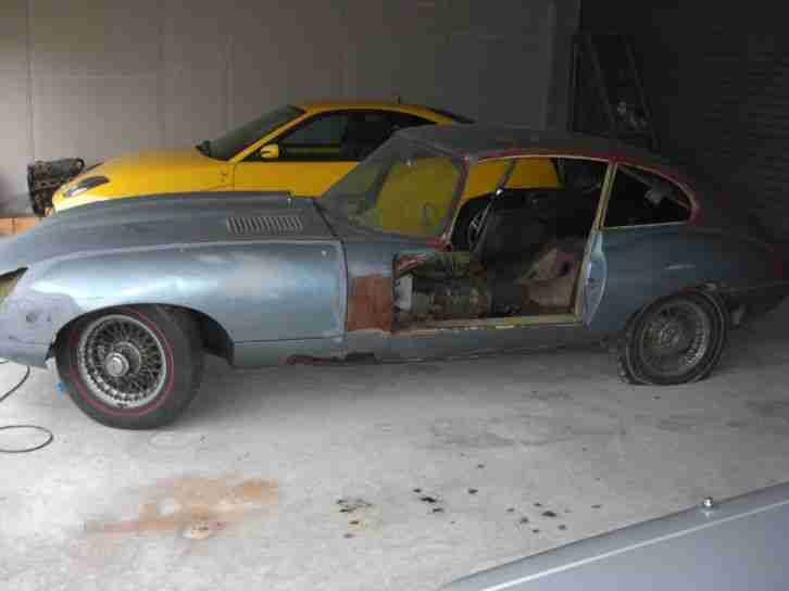 Jaguar E 4,2 Coupe 1969 Scheunenfund Restaurationsobjekt