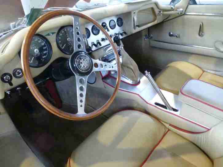 Jaguar E-Type *echter S1 *1964 * 3,8 ltr. * TOTAL Restaurierung mit H-Zulassung