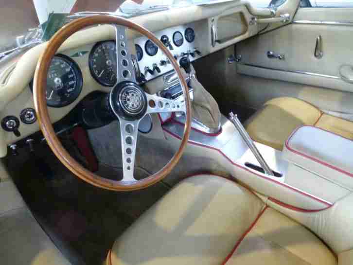 Jaguar E Type echter S1 1964 3, 8 ltr. TOTAL Restaurierung mit H Zulassung