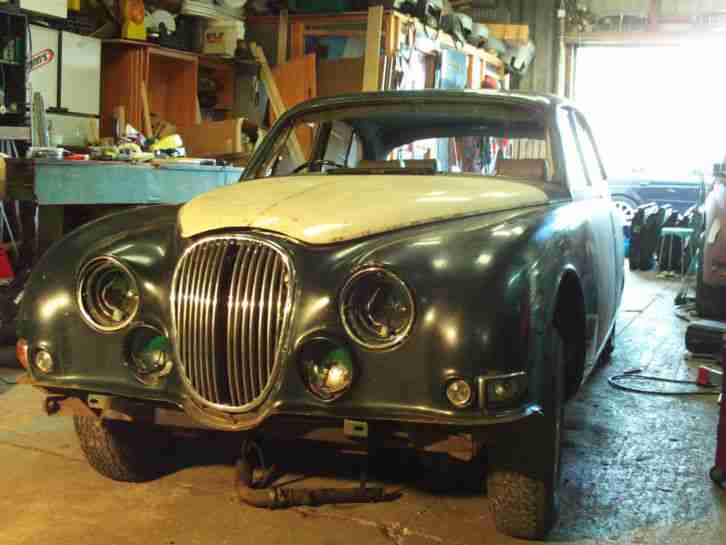 Jaguar MK 2 S-Type Restaurotionsobiekt deutsches Fahrzeug Bj.66