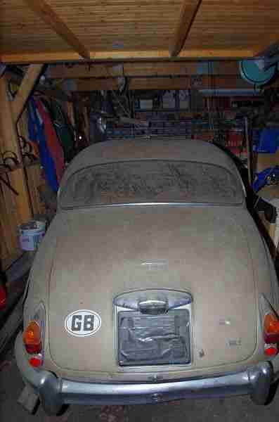 Jaguar MK2 1962 - Originalzustand - Scheunenfund