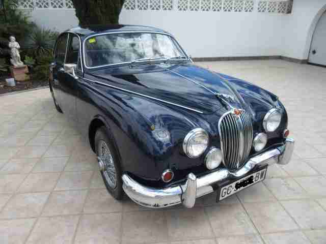Jaguar MK2 3,4 L mit Overdrive restauriert, 2000 Km, aus Sammlung,Tausch möglich