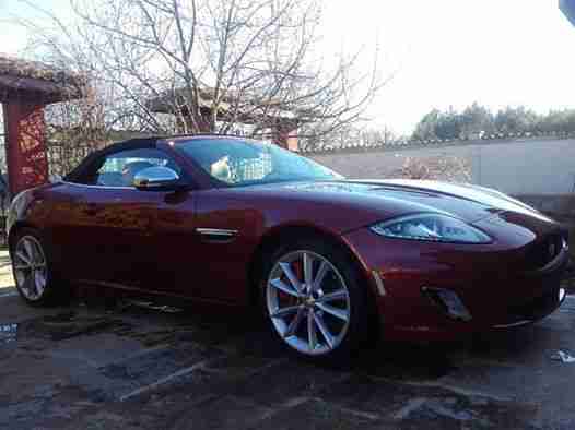 Jaguar XKR 2013 Facelift 5.0 V8 550 HP CABRIO