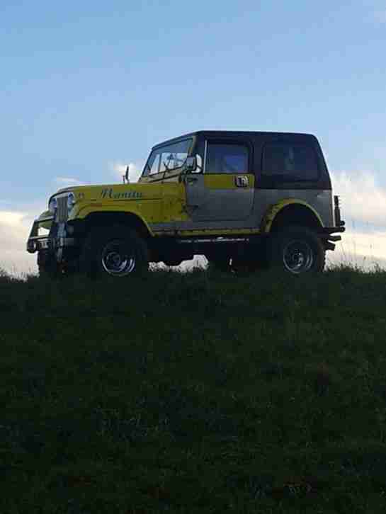 Jeep CJ 7 AMC wegen Hobbyaufgabe und Zeitmangel