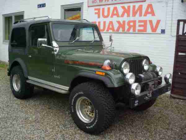 Jeep CJ 7 Automatik mit Hardtop H Zulassung