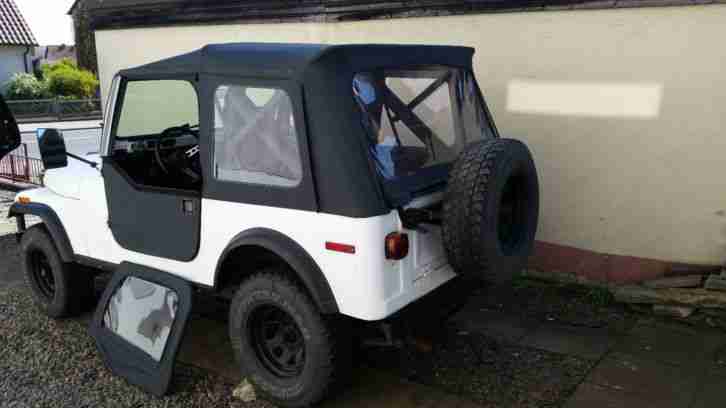 Jeep CJ7 mit H-Zulassung