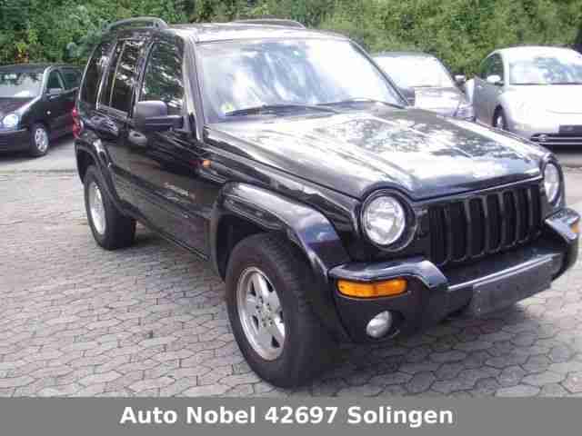 Jeep Cherokee 2.5 CRD Limited / Vollleder schwarz