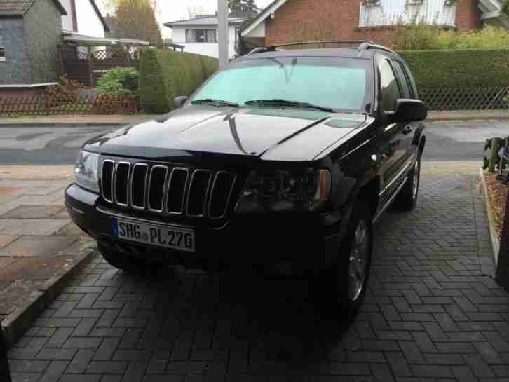 Jeep Grand Cherokee Limited 2.7 Crd Bj.2003 Schwarz