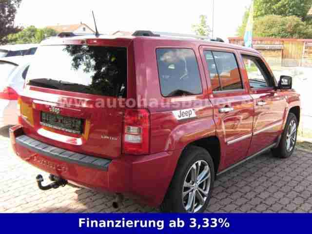 Jeep Patriot CRD Limited Navi Leder Schiebedach Alu