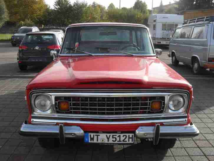 Jeep Wagoneer Bj 1978; 5,9l; firecracker rot; 4x4 AWD
