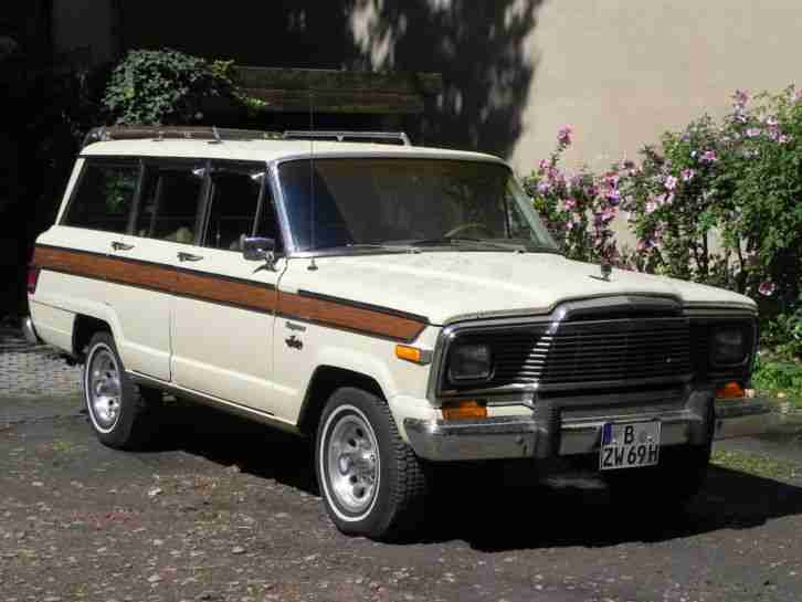 Jeep Wagoneer Limited mit H-Zulassung und eingetragener LPG Autogasanlage