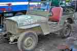 Jeep Willys 1944 zu restaurieren , 60% komplett