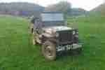 Jeep Willys CJ2A auf MB, 72PS Hurricane Motor, BJ 1946,