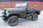 Jeep Willys CJ5 Scheunenfund abgebrochende Restauration