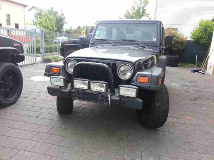 Jeep Wrangler 2, 5 Sport , Bj 1998, schwarz, 142500 km,