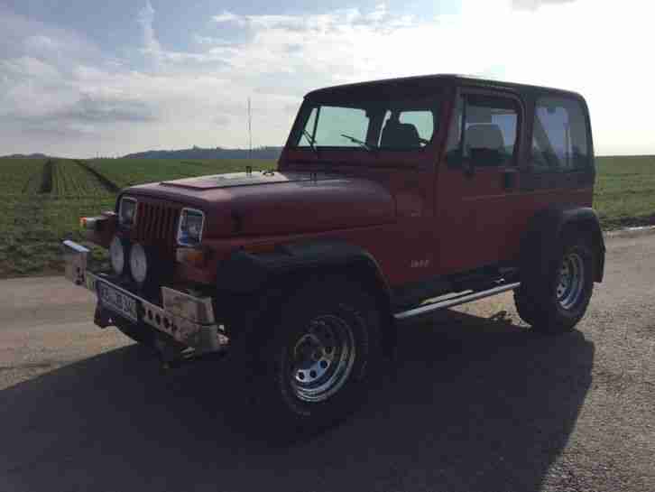 Jeep Wrangler 2.5 YJ 117460 Km, mit Hard , Soft und Bikinitop