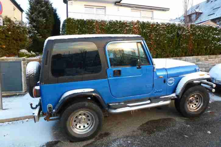 Jeep Wrangler 2,5 mit Hardtop