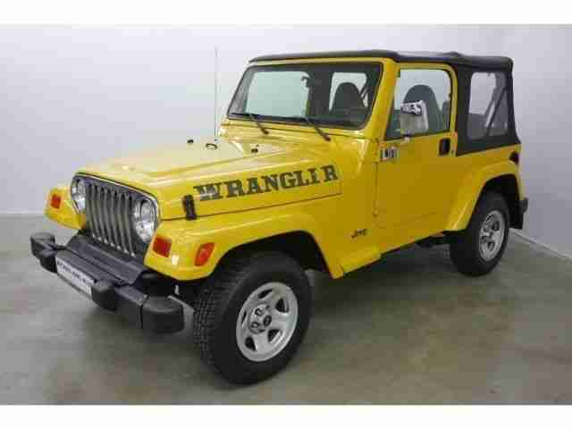 Jeep Wrangler 2.5i Plane Leder Top Zustand