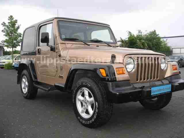 Jeep Wrangler TJ 2.5 Leder Klima Hardtop Sahara Felge