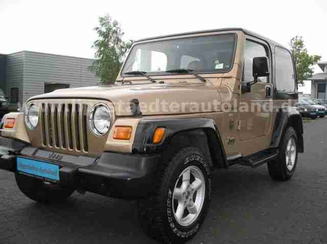 Jeep Wrangler TJ 2.5 Leder Klima Hardtop Sahara Felge