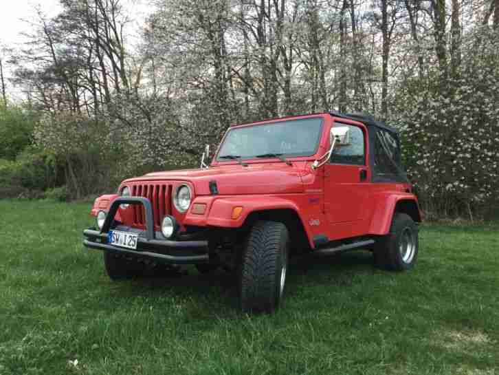 Jeep Wrangler TJ Sport 2.5, LPG Gasanlage, TOP Optik