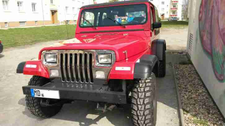 Jeep Wrangler YJ 2.5L EZ 04/93 23600km HU 05/16