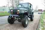 Jeep Wrangler YJ 5, 7L V8 LT1 Corvette Euro2 Rubicon