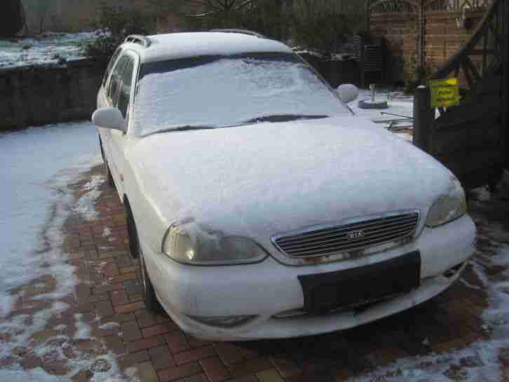 KIA Clarus GLX 133PS, Kombi, 1.Hand nur 116000km, TÜV abgelaufen, Klima usw.