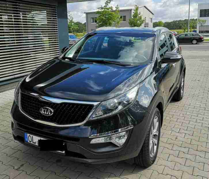 KIA Sportage SLS, schwarz, Diesel, Baujahr 11 2014 mit Werksgarantie