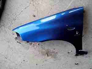 KOTFLÜGE LINKS FIAT 176 CABRIO 1996 ! BLAU !!!