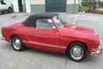 Karmann Ghia Cabrio Kabrio VW Volkswagen