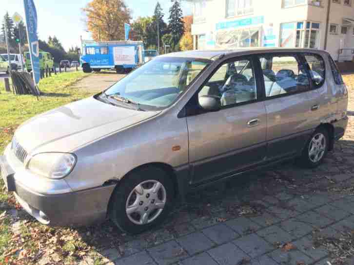 Carens 1, 8 Bj. 2001 grau TÜV 04 2016 233Tkm