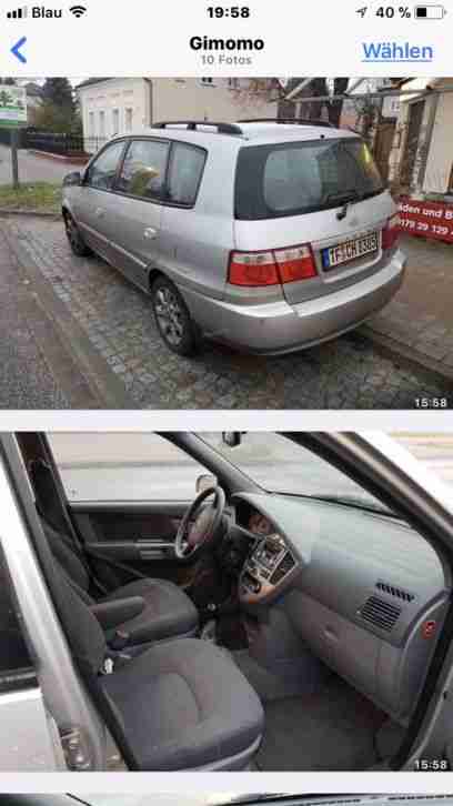 Kia Carens CVVT EX