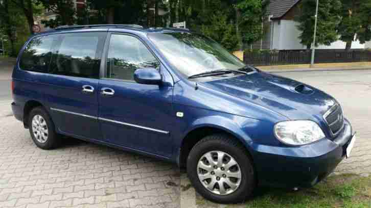 Kia Carnival 2,9 CRDI TÜV 07/2017 Automatik Getriebe 205 TKM 7 Leder Sitzer
