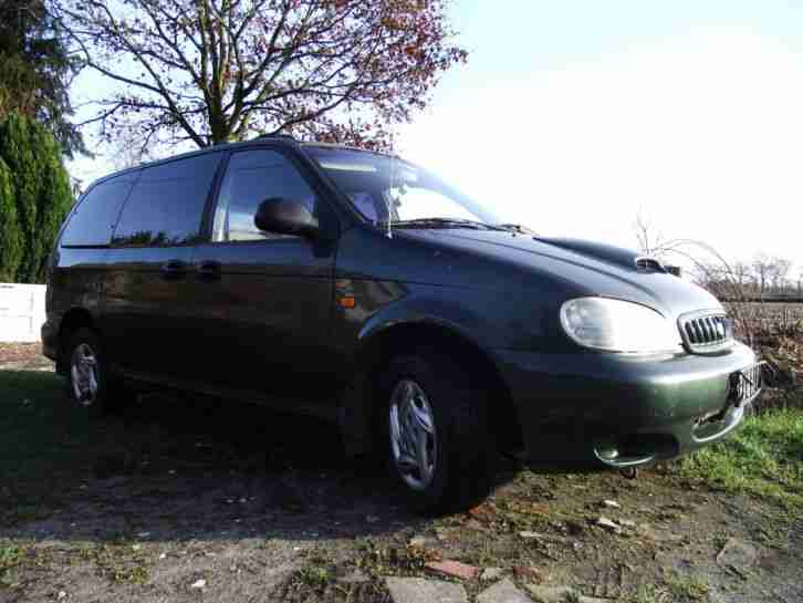 Kia Carnival 2,9l Diesel Export Bastler Klima Leder