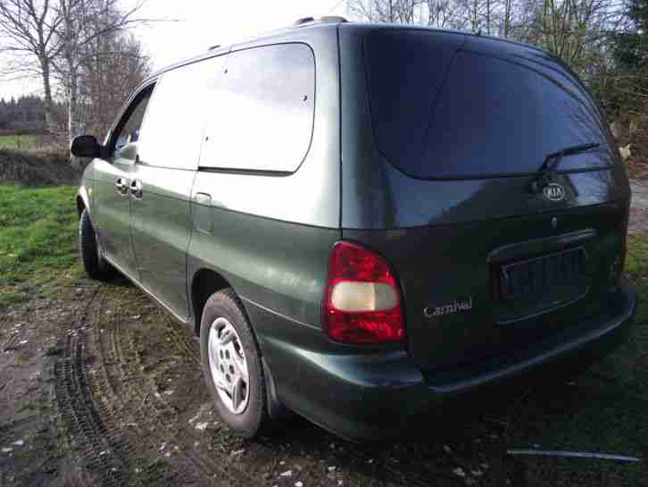 Kia Carnival 2,9l Diesel Export Bastler Klima Leder