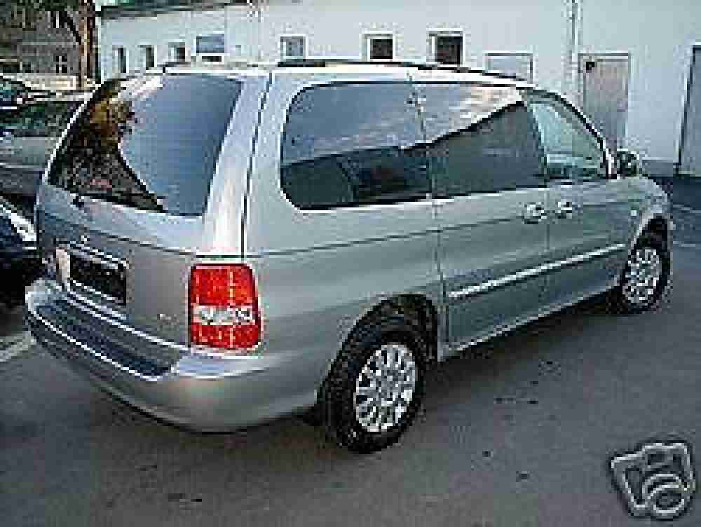 Kia Carnival II CRDi EX, Leder, Klima, Radio/CD, 8-fach Bereift, Fahrbereit