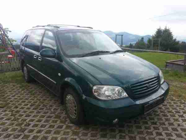 Kia Carnival V6 2.5, Leder, 7-sitzer, Benzin, Schaltgetriebe, 164.400 km, HU6/15