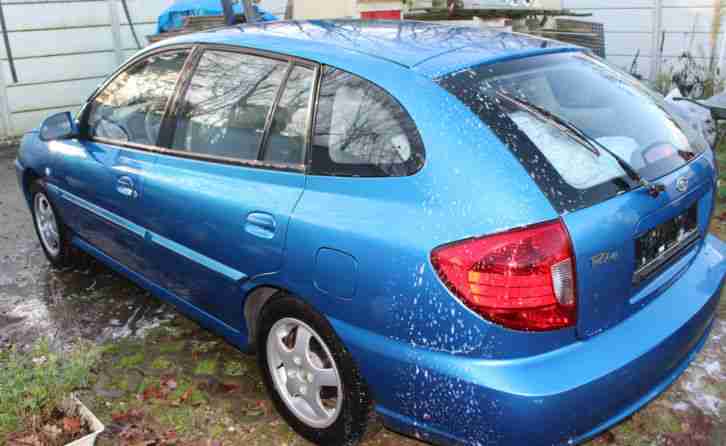 Kia Rio LS Kombi mit Gasanlage 8 Fach Bereift Familien Auto Velours Ausstattung