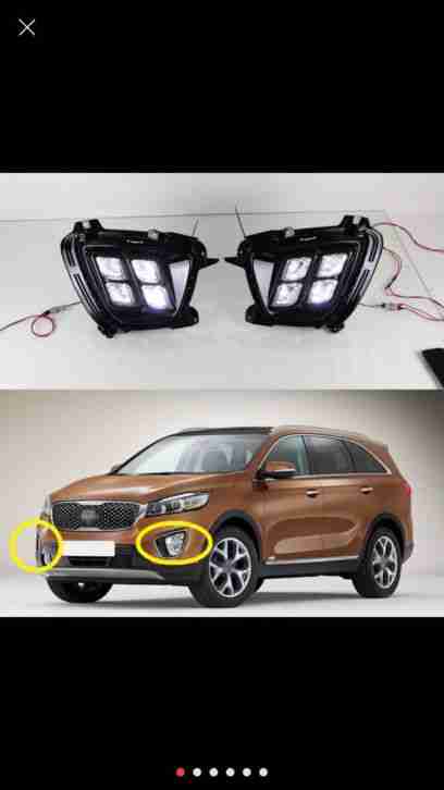 Kia Sorento 2016 UM LED Day Running Lights