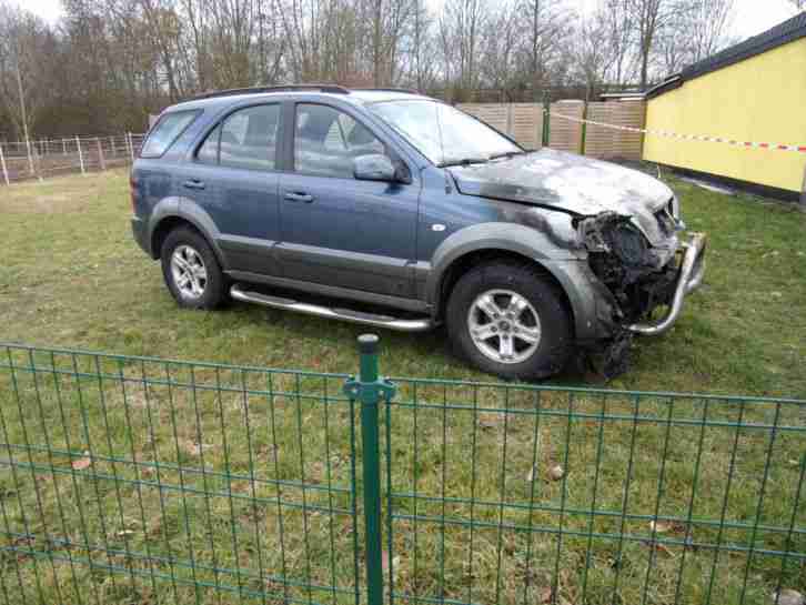 Kia Sorento Teileträger Brandschaden